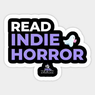 Read Indie Horror Sticker